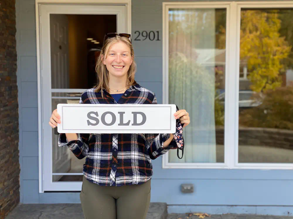 Excited client who successfully relocated to Boise and buying a centrally-located single-level home on the Bench.